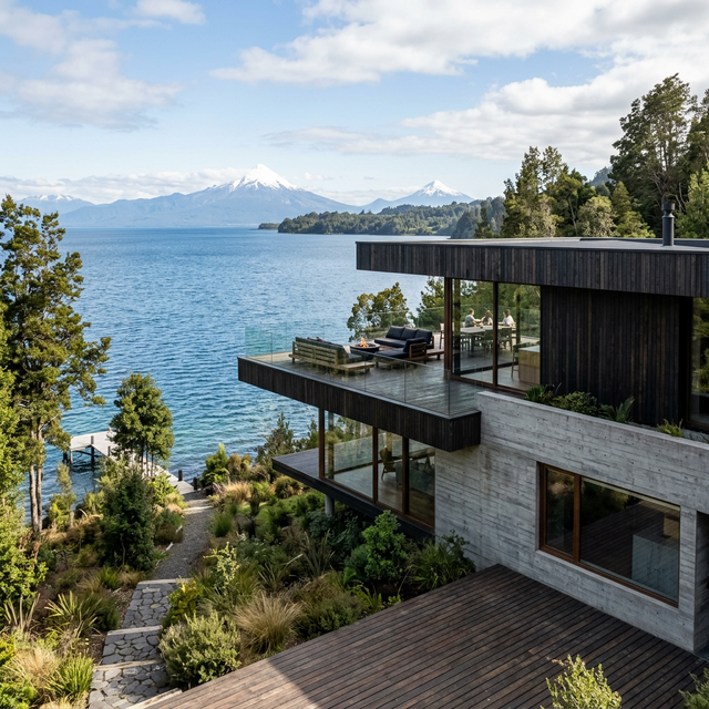 Propiedad junto al lago en Villarrica